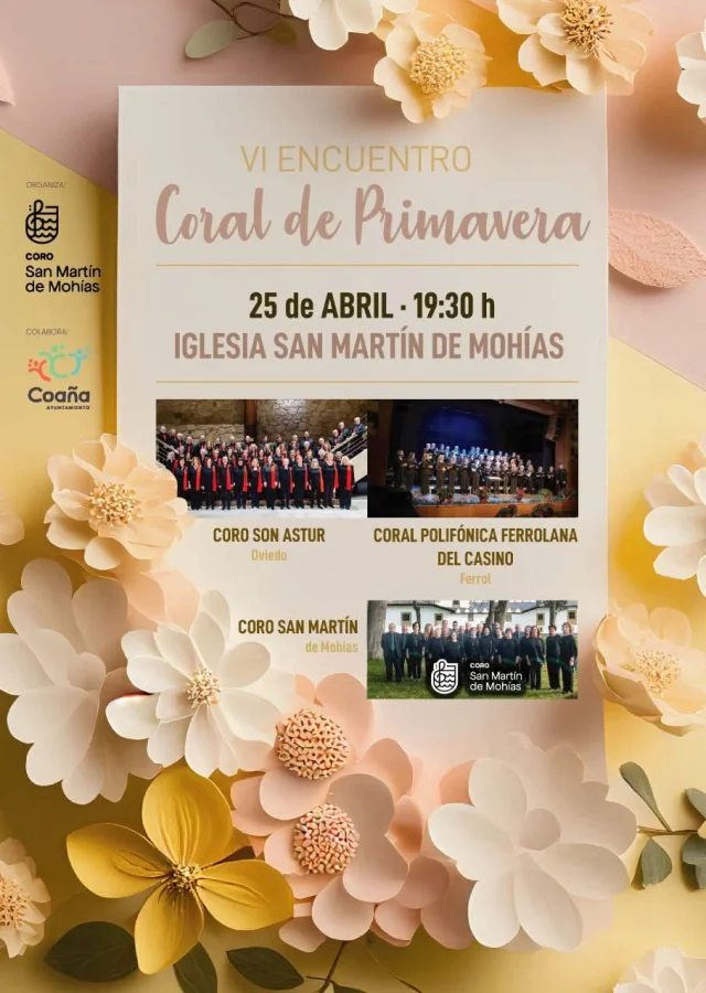 Encuentro Coral de Primavera 2026 en Mohías 