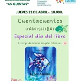 Cuentacuentos especial por el Día del Libro 2026 en la Biblioteca Municipal As Quintas