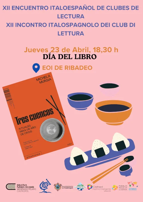 XII Encuentro italoespañol de clubes de lectura en la Biblioteca de Castropol