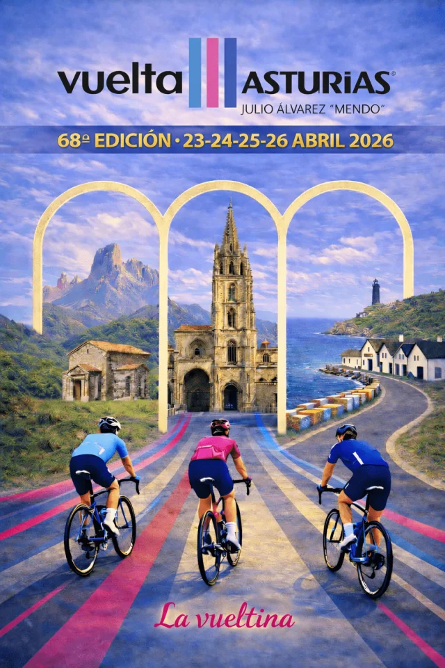 La 68ª Vuelta Asturias 2026 rueda por el occidente