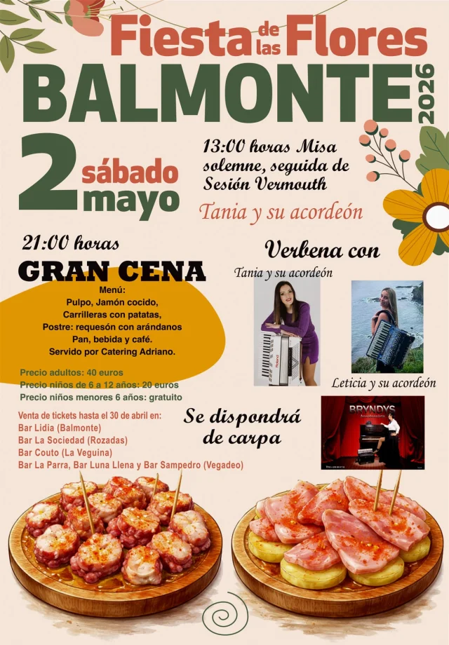 Fiesta de las Flores en Balmonte (Castropol)