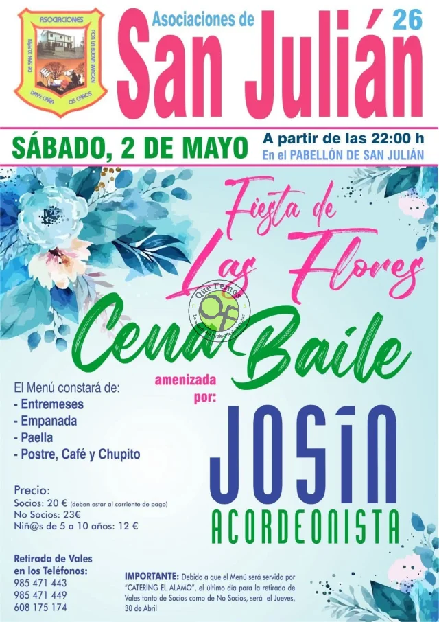 Fiesta de las Flores 2026 en San Julián