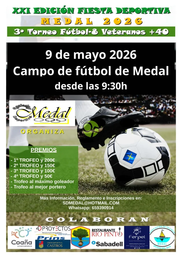  XXI Fiesta Deportiva Medal 2026 