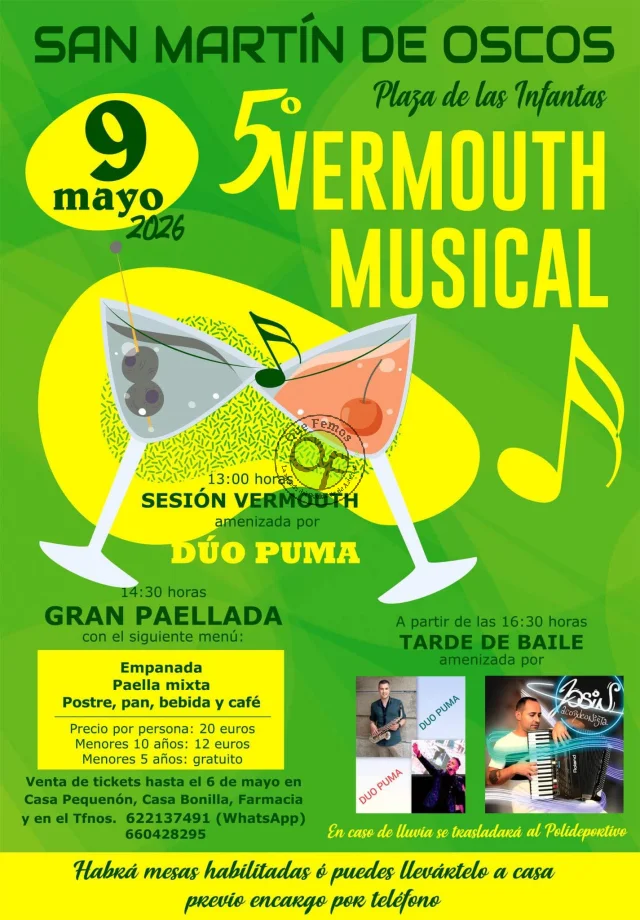 5º Vermouth Musical en San Martín de Oscos