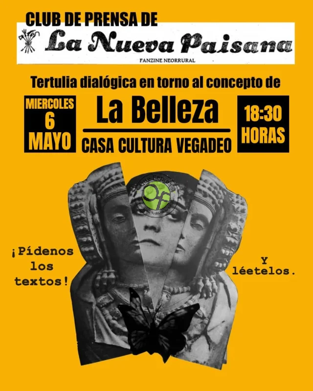 Tertulia sobre la belleza en la Casa de Cultura de Vegadeo