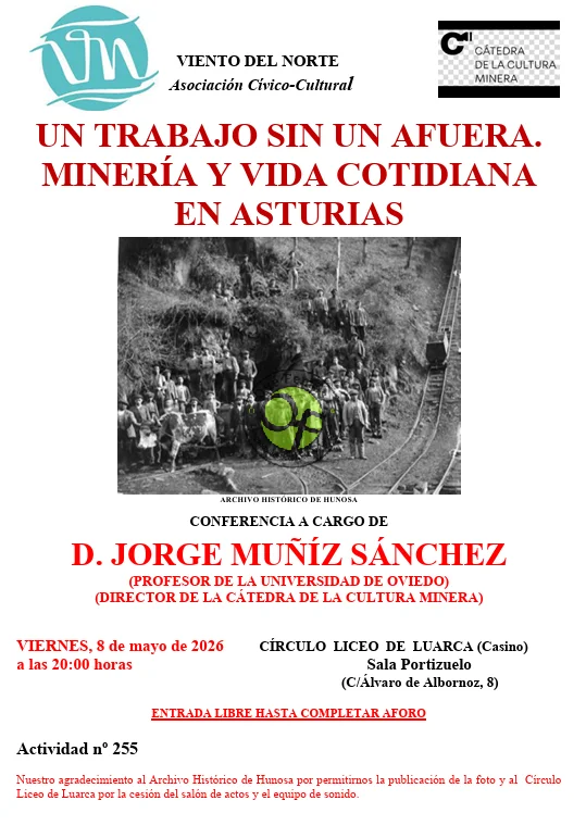Viento del Norte organiza una conferencia sobre 