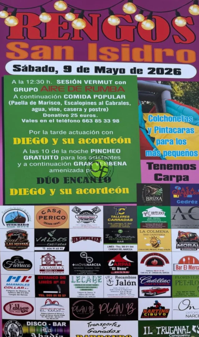 Fiesta de San Isidro 2026 en Rengos