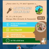 Campamento infantil en Manzaneda para infancia de Tapia
