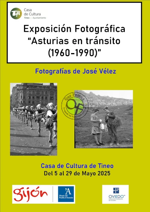 Exposición del fotoperiodista José Vélez en Tineo