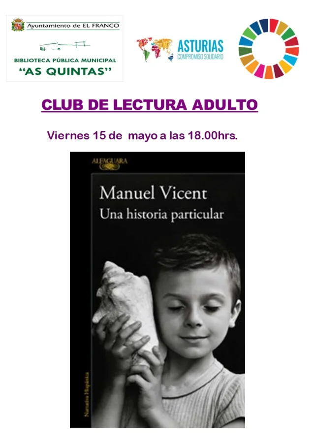 El Club de Lectura de As Quintas hablará sobre el último libro de Manuel Vicent