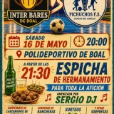 El Inter Bares de Boal celebra una espicha de hermanamiento tras enfrentarse a los cangueses del Pichuchos F.S.