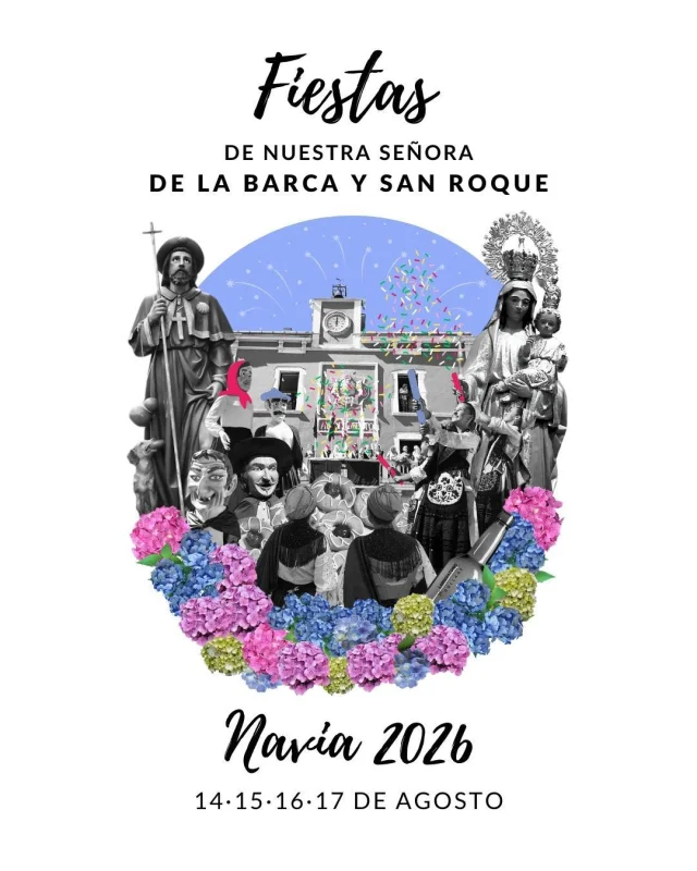 Fiestas de Nuestra Señora de la Barca y San Roque 2026 en Navia
