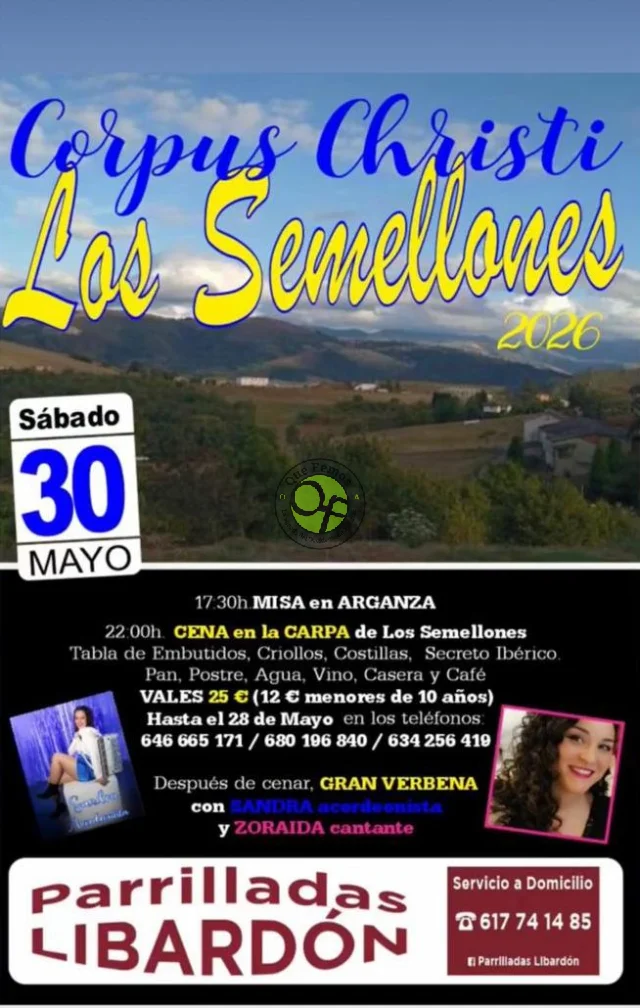 Corpus Christi 2026 en Los Semellones