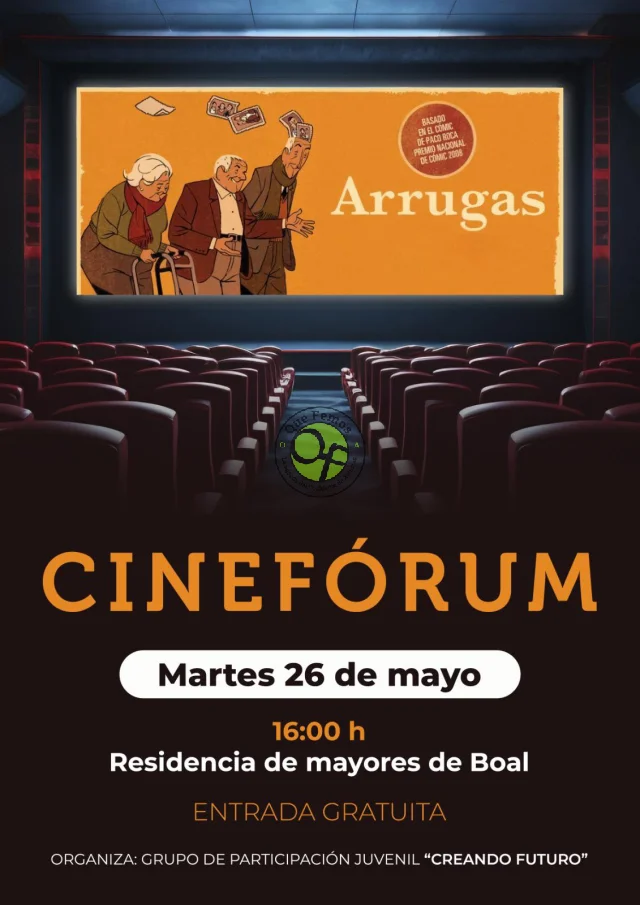 Vuelve el cinefórum a Boal con la proyección de la película 