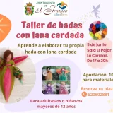 Taller de hadas con lana cardada en As Quintas