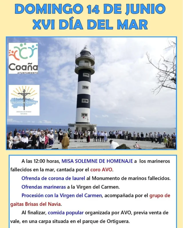 Día del Mar en Ortiguera 2026