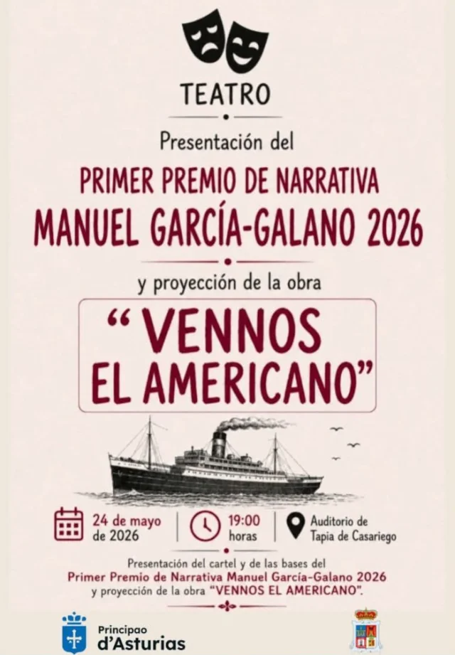 Se presenta el I Premio de Narrativa Manuel García-Galano y la obra 