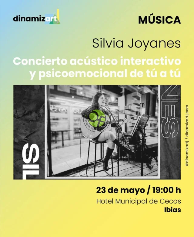 Ibias acoge un concierto acústico interactivo y psicoemocional de tú a tú protagonizado por Silvia Joyanes
