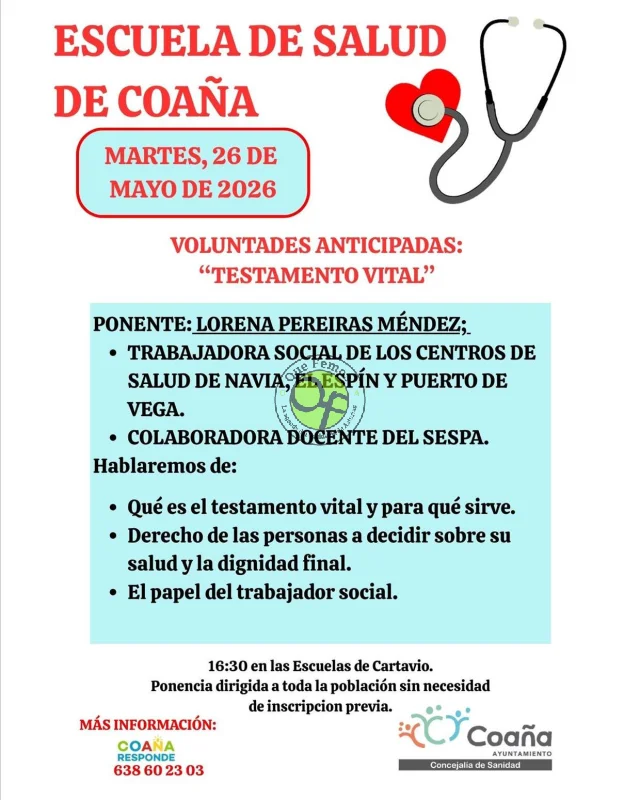 Escuela de Salud de Coaña: 