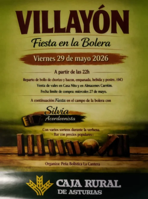 Fiesta en la Bolera de Villayón para recaudar fondos 