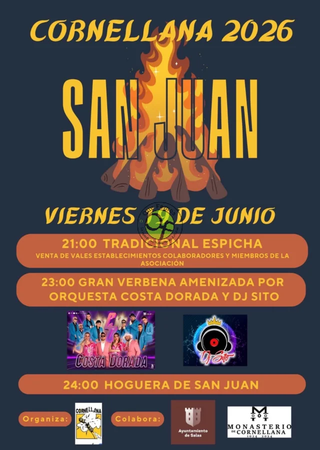 Fiesta de San Juan 2026 en Cornellana