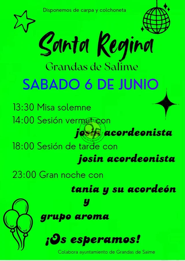 Fiesta de Santa Regina 2026 en Grandas de Salime