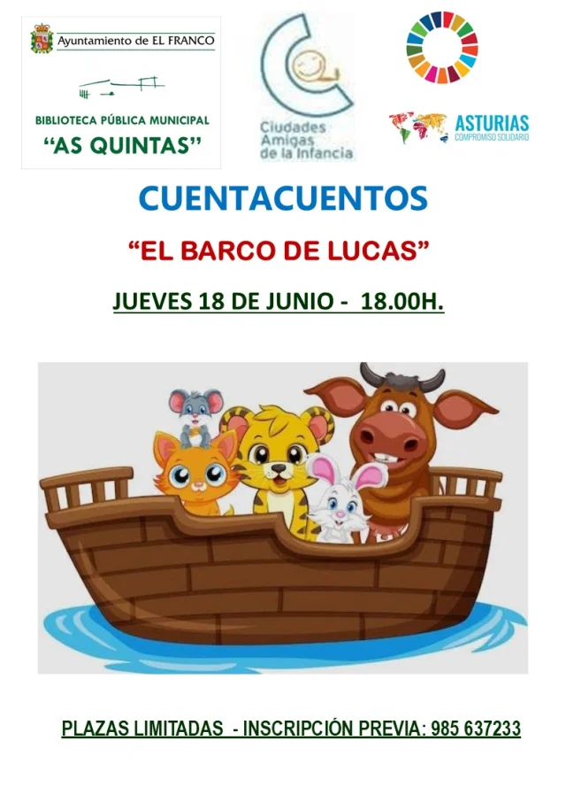 Cuentacuentos en la Biblioteca de As Quintas