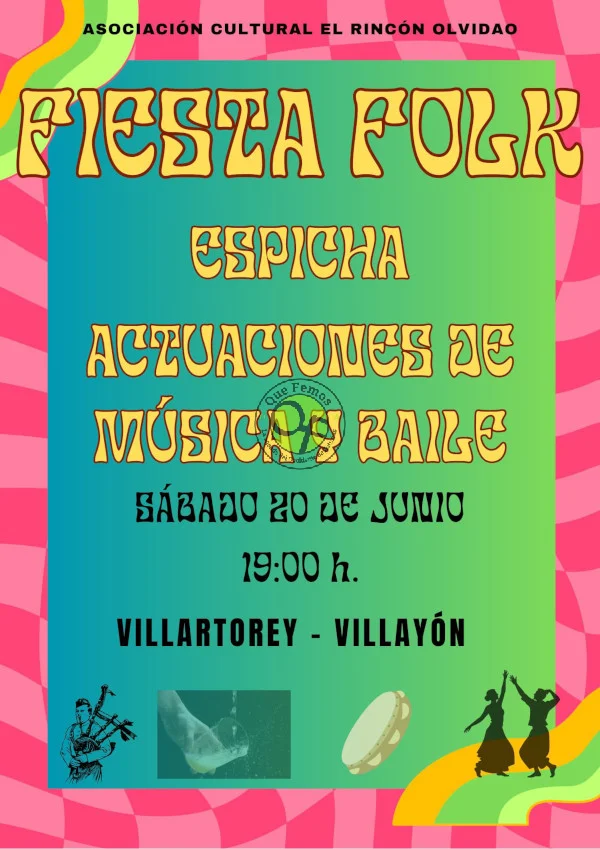 Fiesta Folk 2026 en Villartorey con El Rincón Olvidao
