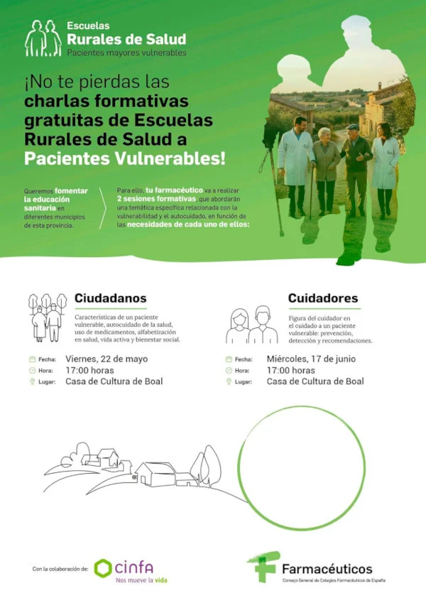 Charla para cuidadores en Boal