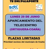 El Equipo Móvil del DNIe y pasaporte estará el 29 junio en Coaña
