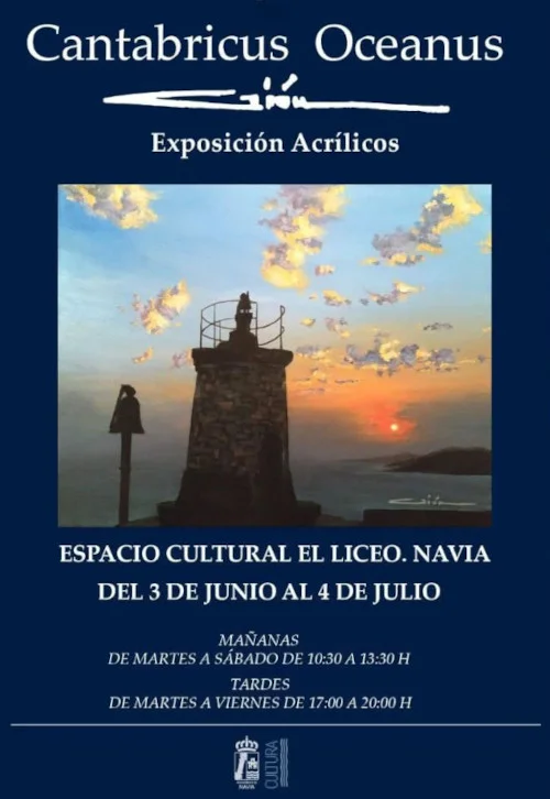 Navia acoge en El Liceo la exposición Cantabricus Oceanus