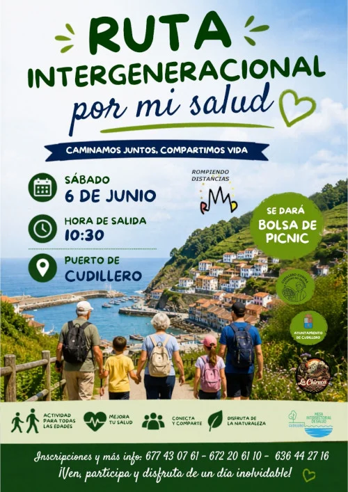 Ruta Intergeneracional en Cudillero 2026