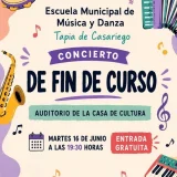 Concierto de Fin de Curso de la Escuela Municipal de Música y Danza de Tapia de Casariego
