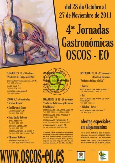 IV Jornadas Gastronómicas Oscos-Eo