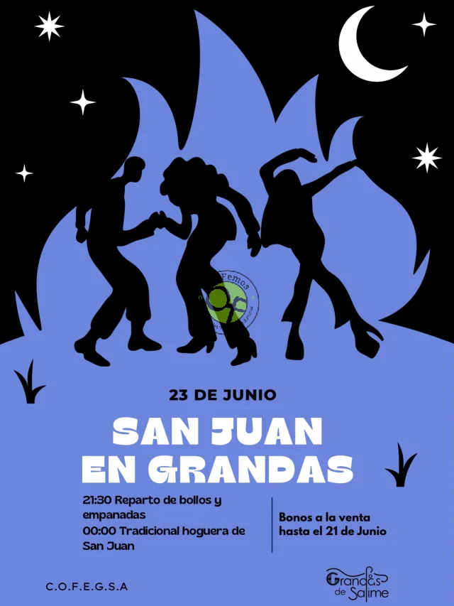Grandas de Salime enciende la hoguera de San Juan 2026