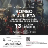 Retransmisión de la ópera en As Quintas: 