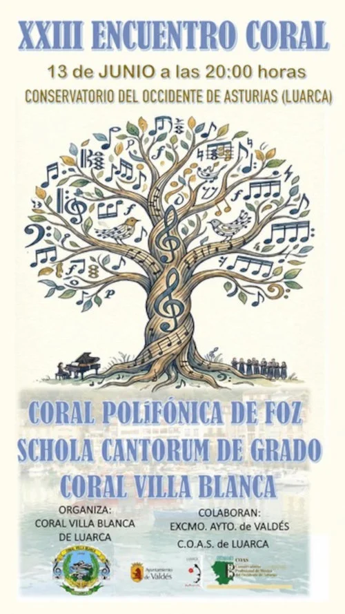 XXIII Encuentro Coral de la Coral Villa Blanca de Luarca 2026
