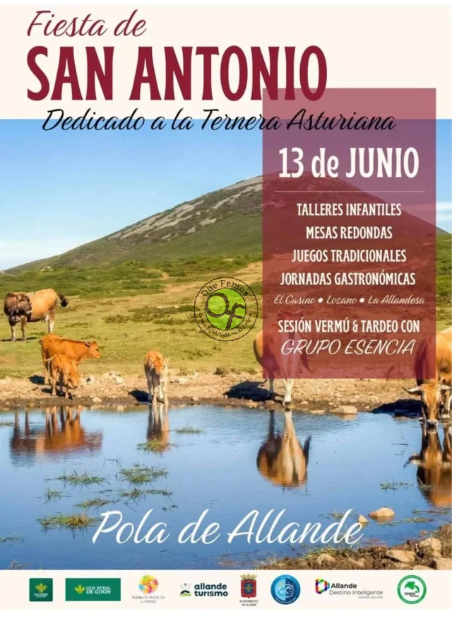 Fiesta de San Antonio 2026 en Pola de Allande