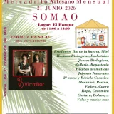 Mercadillo Artesano Mensual de Somao en junio 2026