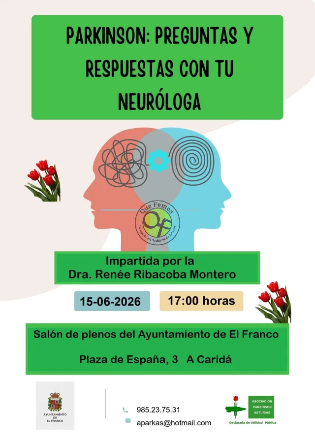 Charla sobre Parkinson en A Caridá