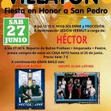 Fiesta de San Pedro 2026 en Villayón