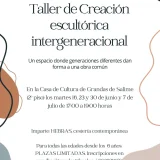 Taller de creación escultórica intergeneracional en Grandas de Salime
