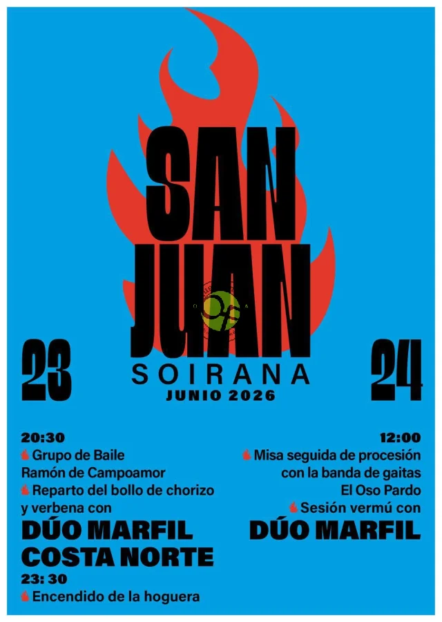 Fiestas de San Juan 2026 en Soirana