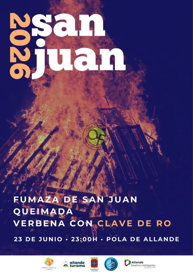 Fumaza de San Juan 2026 en Pola de Allande