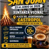 La noche más mágica del año, la noche de San Juan, se vive intensamente en Castropol