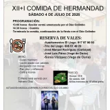 XIII Comida de Hermandad en Vega de Ouria 2026
