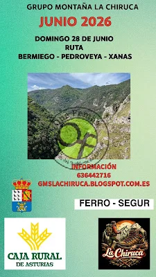 Grupo de Montaña La Chiruca: Ruta de las Reliquias