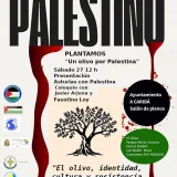 En El Franco plantan un olivo por Palestina