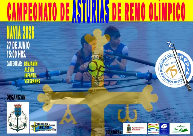 Navia acogerá el Campeonato de Asturias de Remo Olímpico