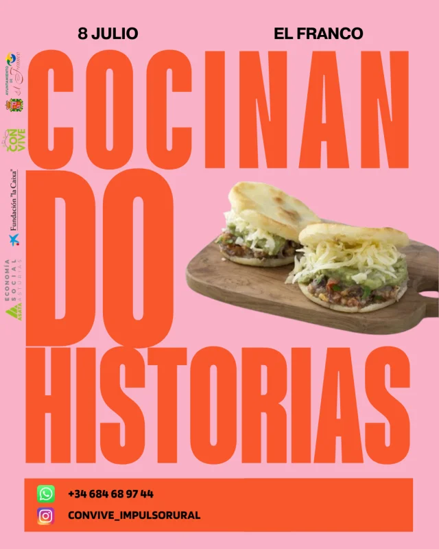 Tras el éxito de la primera edición regresa Cocinando Historias al CRAD de El Franco
